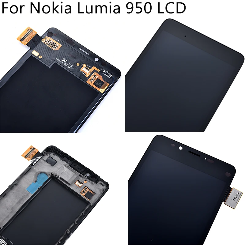 5 2 &quotПРОВЕРЕНО чехол с подставкой и отделениями для карт Nokia Lumia 950 RM 1104 1106 1118 ЖК