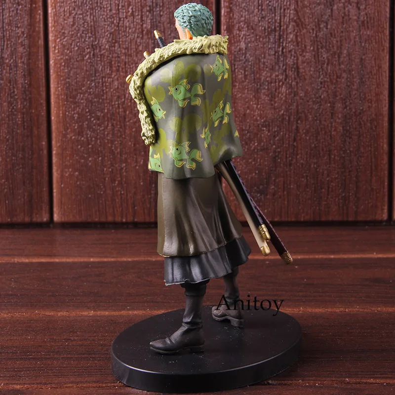 Banpresto одна деталь DXF Grandline для мужчин Roronoa Зоро 15th Edition Vol.5 ПВХ Зоро Roronoa фигурка Коллекционная модель игрушки