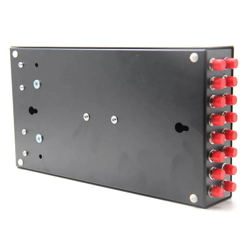 16 cores FTTX FTTH terminal box include FC pigtail&adapter SPCC 16 ports FC fiber optic patch panel SM ELINK 1.2mm thickness