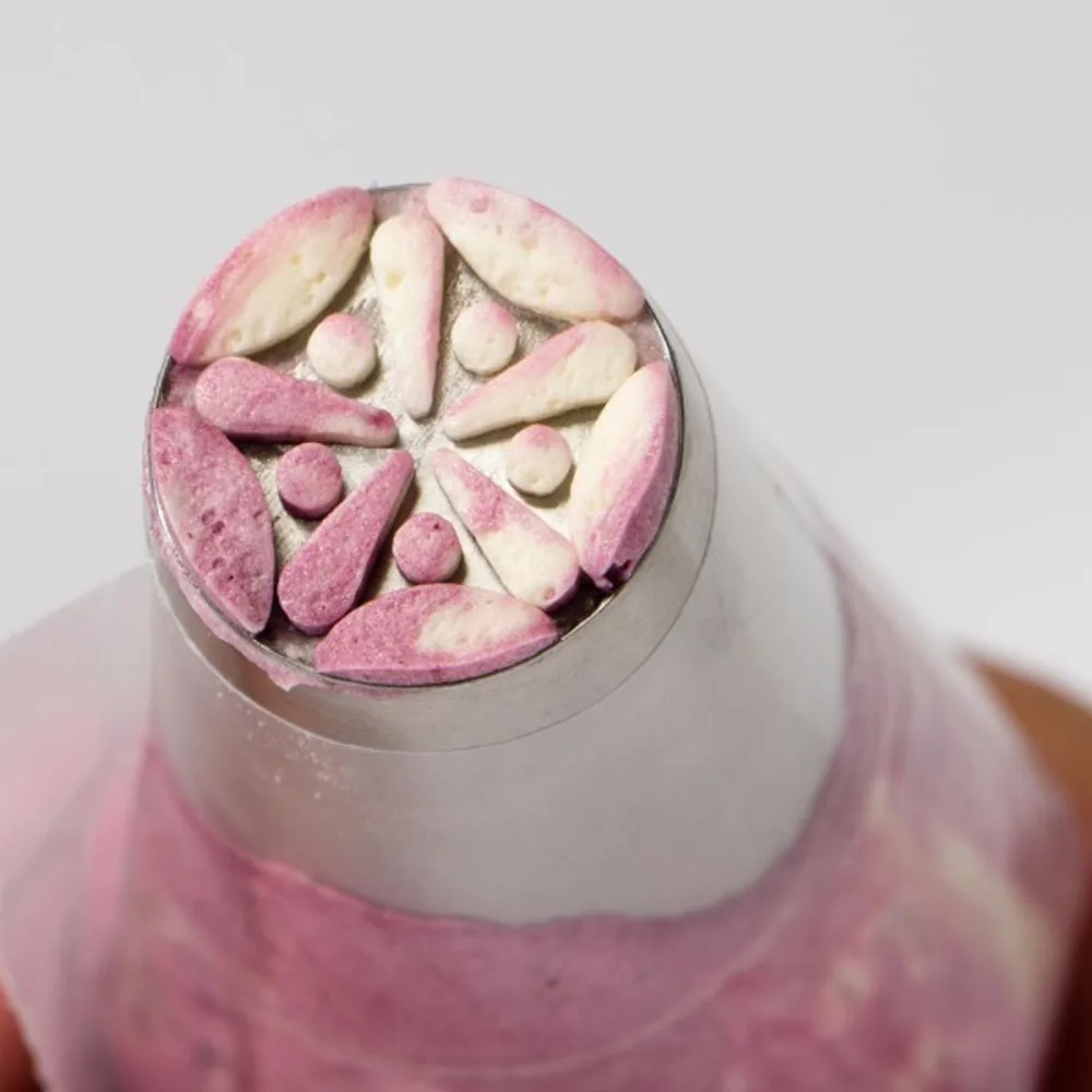 9 шт нержавеющая сталь русские глазурь трубы украшения торта инструменты