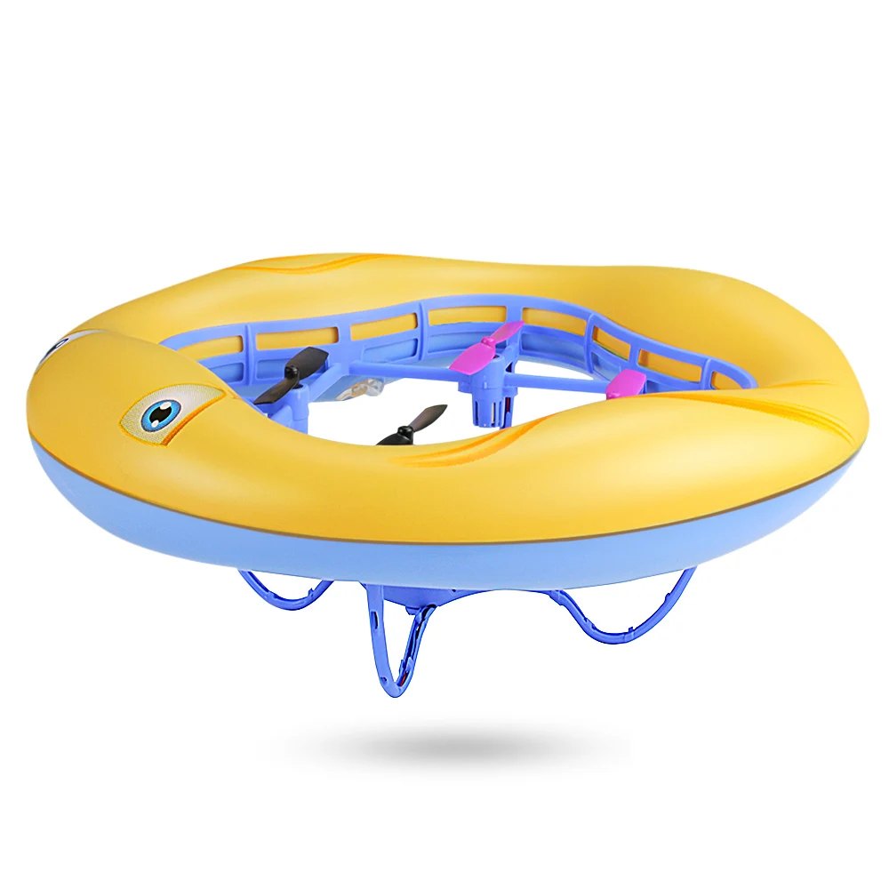 Новая подушка безопасности RC Дрон WiFi приложение FPV 0.3MP камера Голосовое