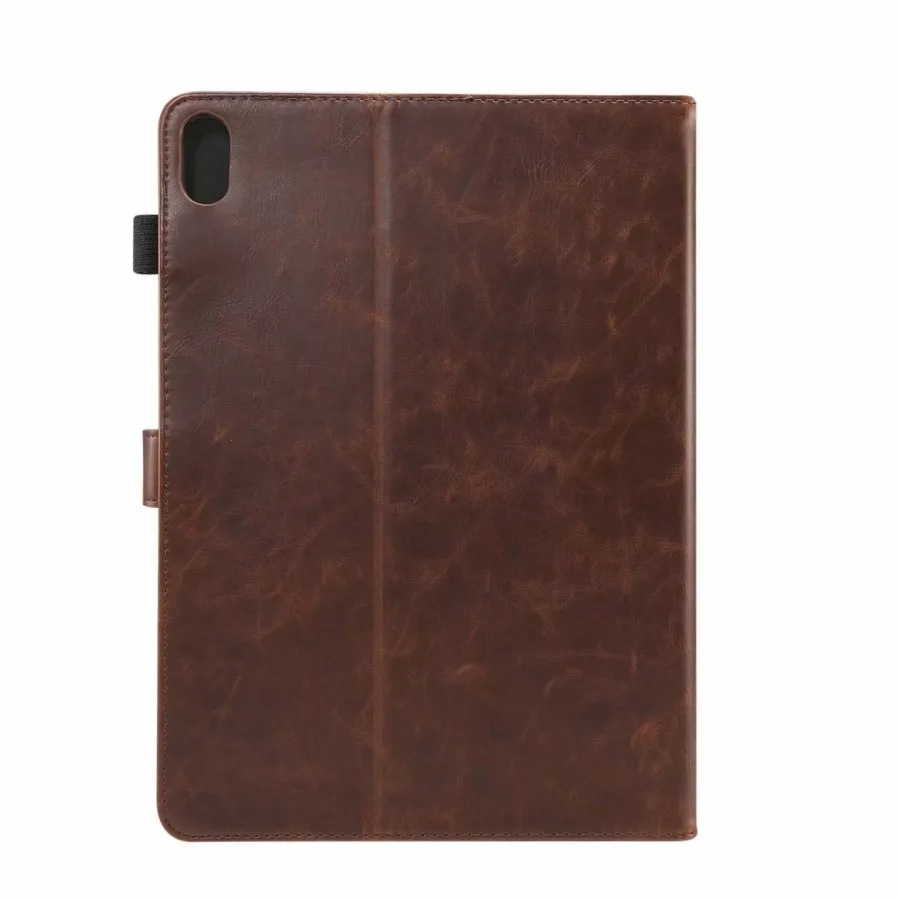 dark brown Чехол в стиле ретро для iPad Pro, 11 дюймов, искусственная кожа Crazy Horse, откидная подставка, чехол для нового iPad pro, 11 дюймов, чехол для планшета+ ручка+ Flim - Цвет: dark brown
