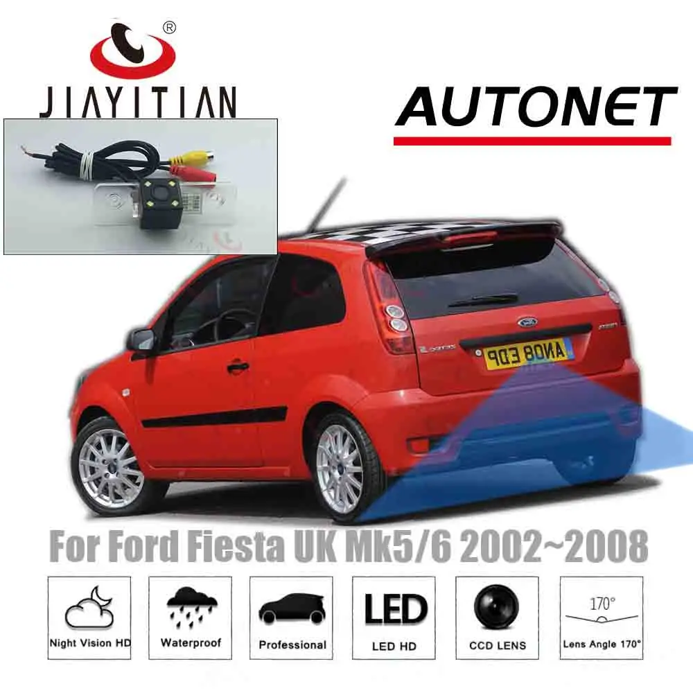 JIAYITIAN камера заднего вида для Ford Fiesta ST Classic/для I kon 2002 ~ 2008 CCD ночного видения