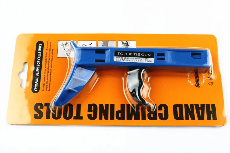 TG-100 Fastening and cutting tool special for Cable Tie Gun For Nylon width: 2.4-4.8mm | Обустройство дома