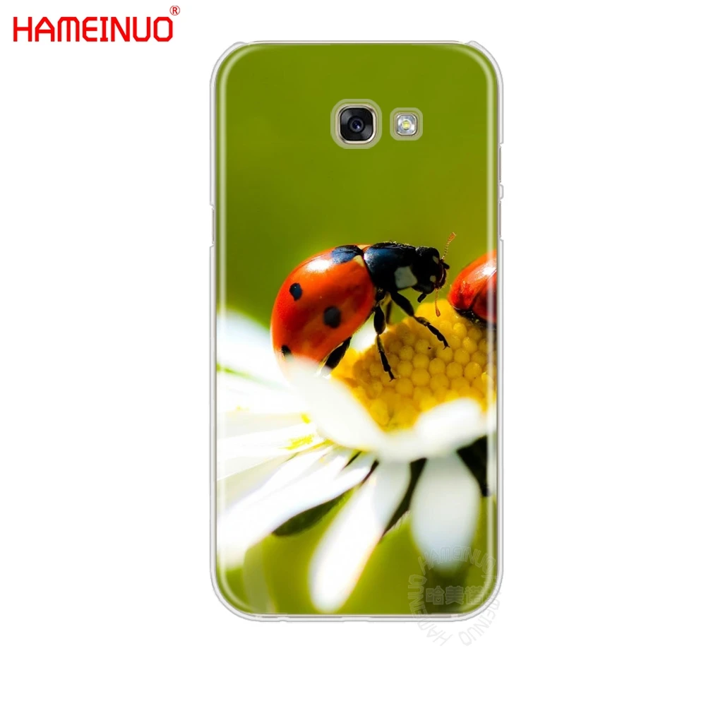 Чехол для телефона HAMEINUO с четырьмя листьями божья коровка ромашка чехол Samsung Galaxy