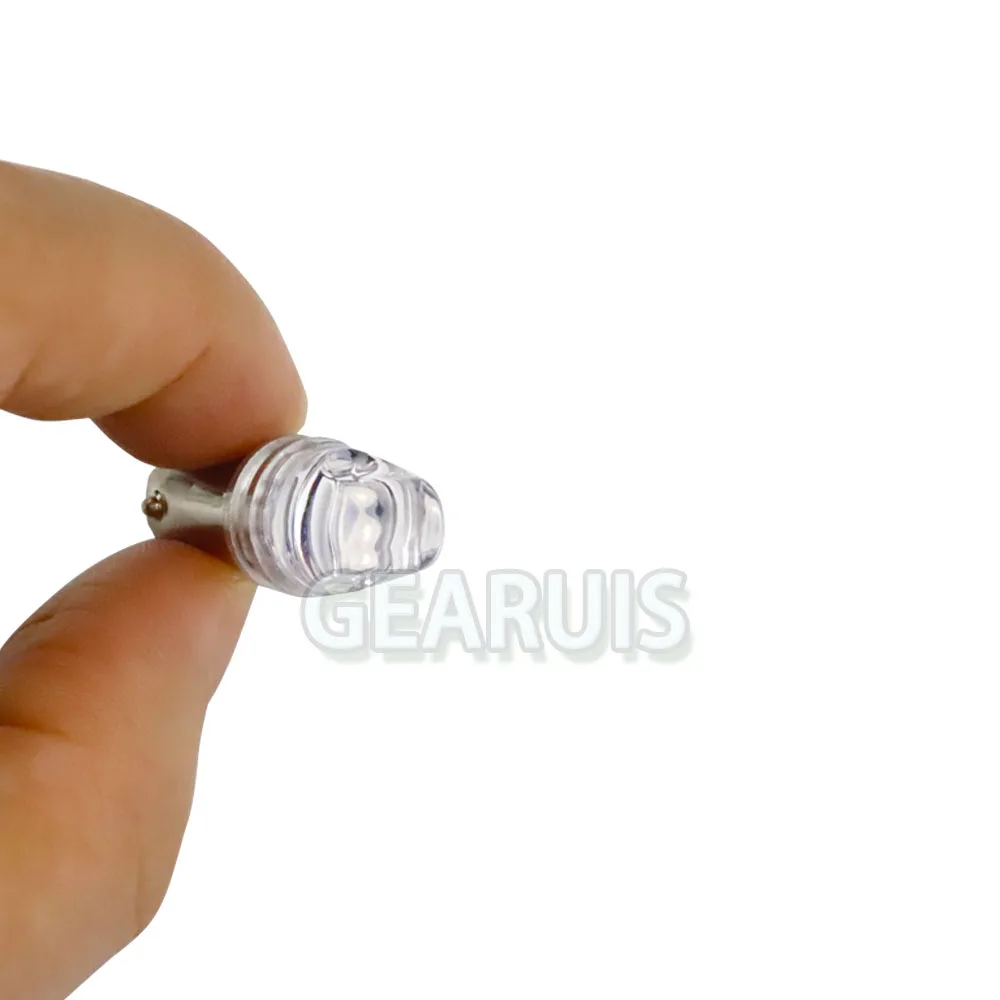 100 шт. T4W BA9S 3D объектив 3 smd 2835 светодиодный габаритный фонарь автомобильный боковой маркер чтение карта дверь