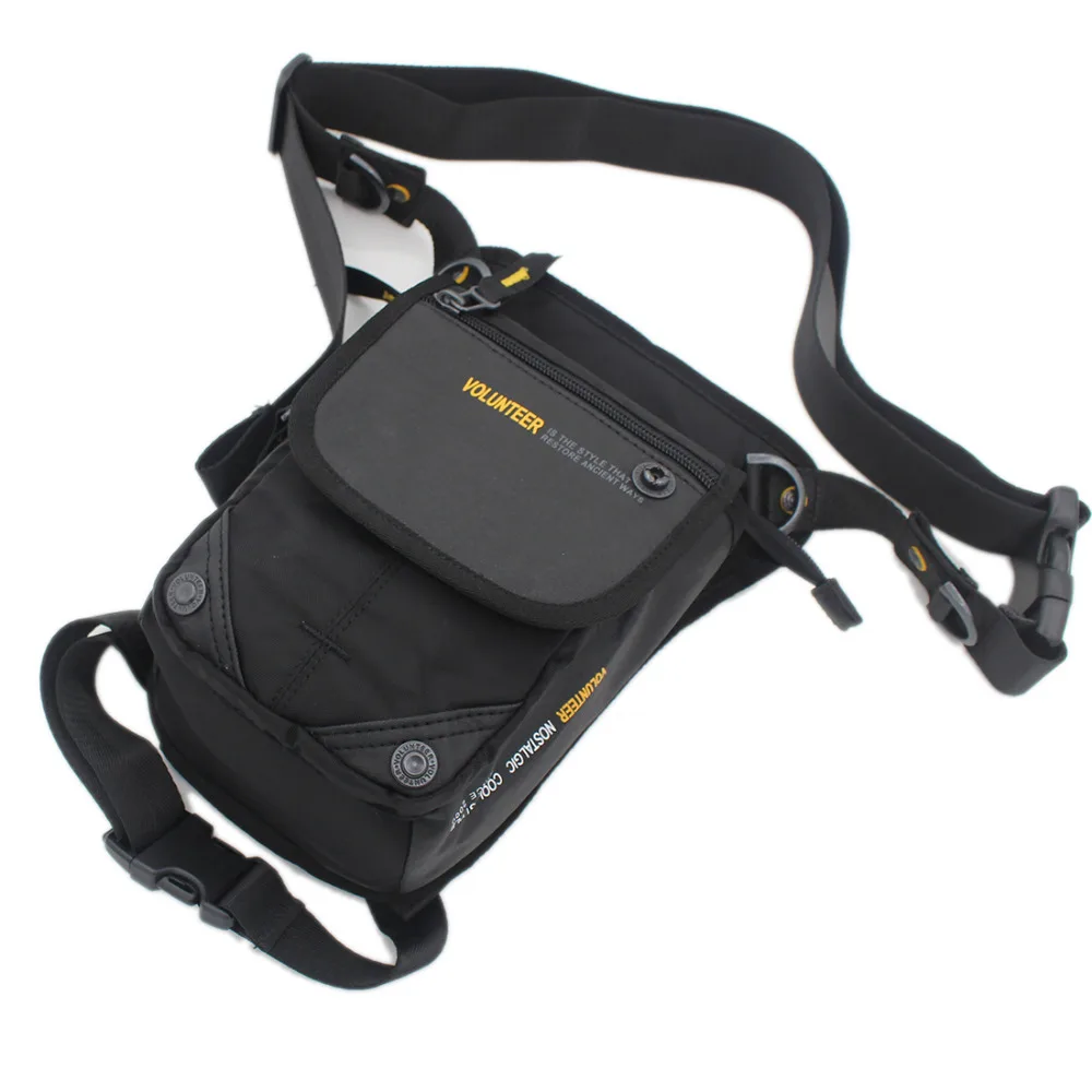 Одежда высшего качества мотоциклист для мужчин хип падения нога сумка