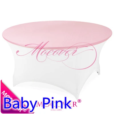 Детская розовая цветная дешевая лайкровая верхняя крышка для спандекса скатерть