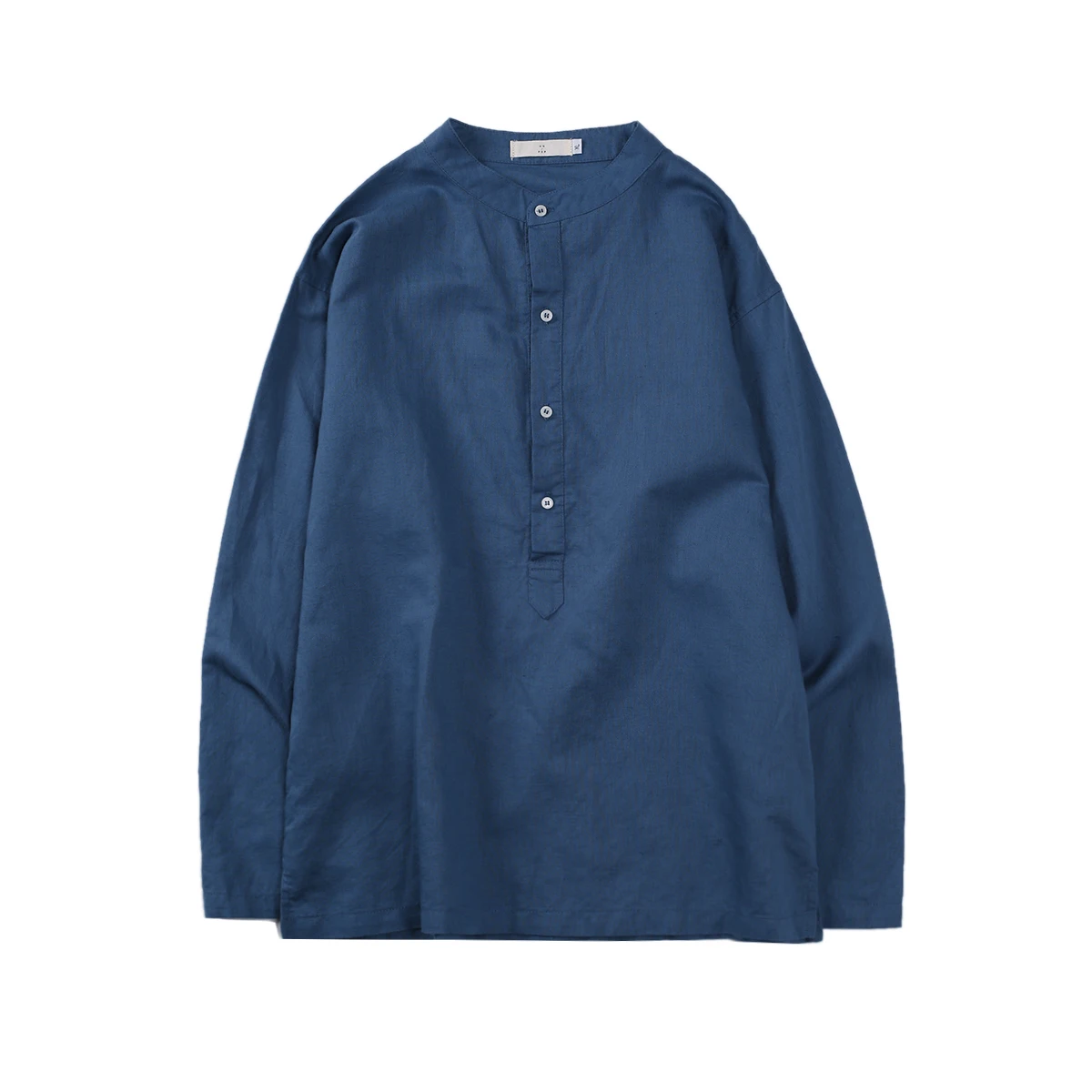 

2019 Autumn New Korean Version Of The Loose American Style Male Couple Students Apanese Small StandCollar Wild Casual Polo Shirt