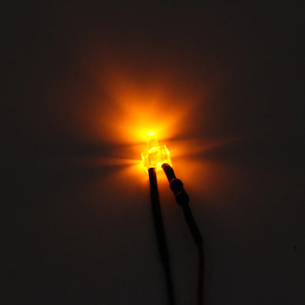 L1220D Предварительно Проводная 2 мм диффузная Светодиодная лампа набор 12 В ~ 18 в