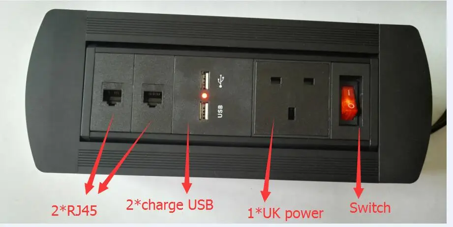 Same as pic 15 units ОАЭ/Малайзия/Maldives/Malta/Cyprus/Сингапур/Катар/Великобритания Стандартный Конференц-зал audi видео Конференц-столы разъем rj11 rj45 HDMI VGA - Цвет: Same as pic 15 units