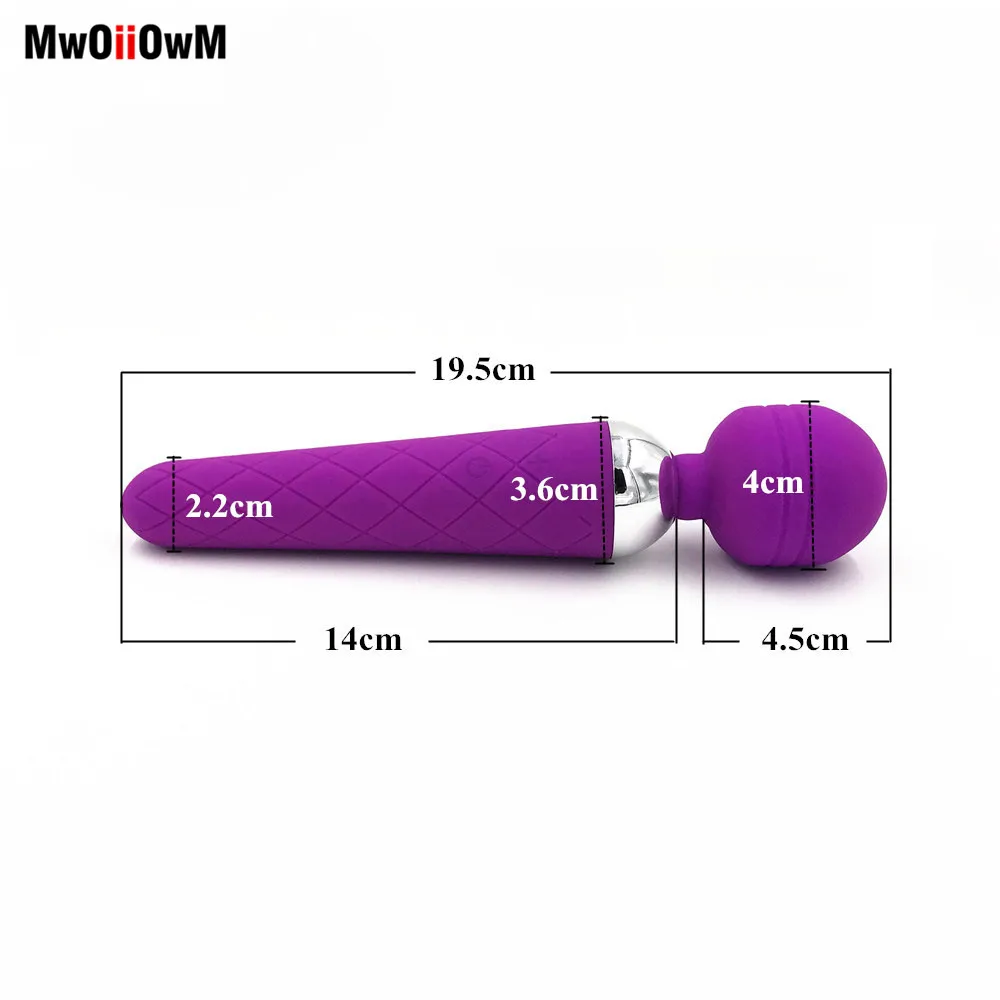 MwOiiOwM USB Перезаряжаемый микрофон вибратор массажер для точки G водонепроницаемая