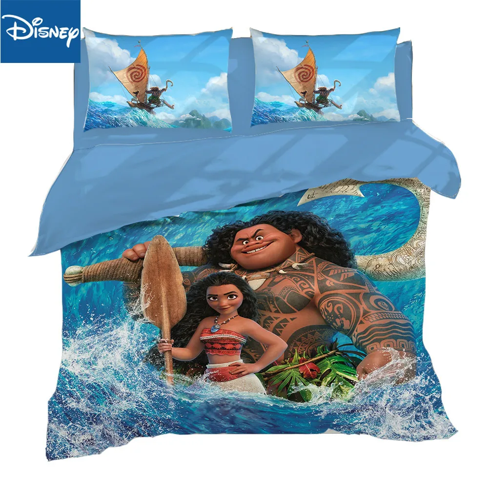 3D Disney Moana Maui Cotton Comforter Summer Air Conditioning Blanket Kids Quilt 