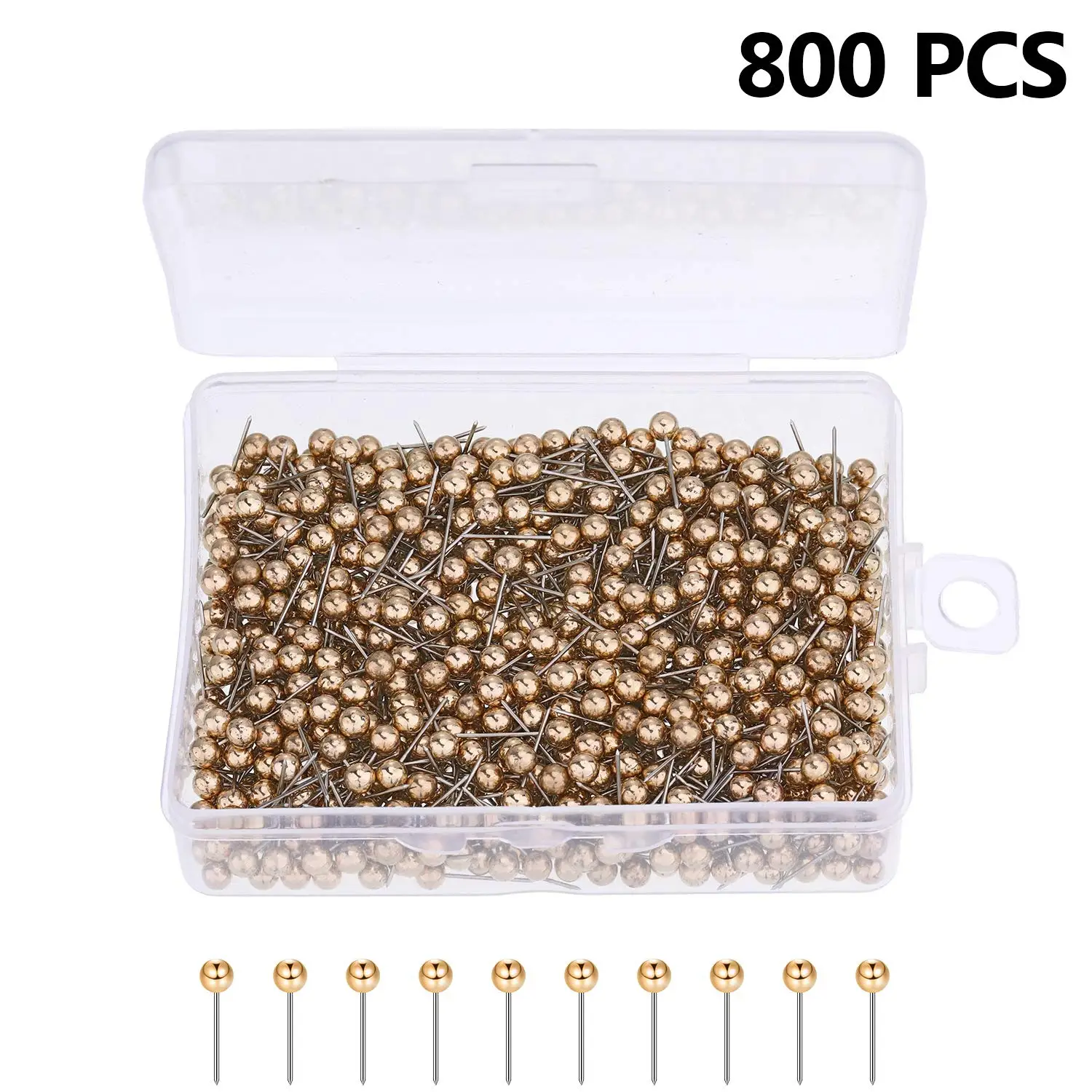 Штифты для карт штифты круглая головка с металлической точкой 0 16 дюйма 800 шт