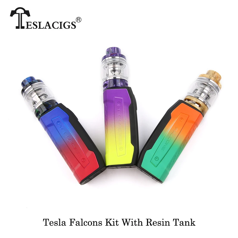 Электронные сигареты Tesla Falcons стартовый набор встроенный полимерный бак емкостью
