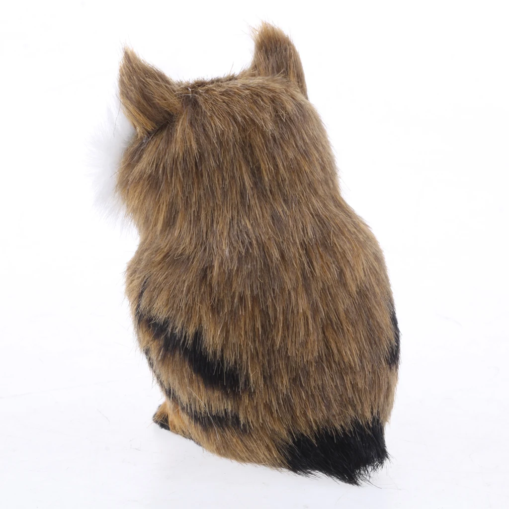 Mini b&uacute;ho Artificial de imitaci&oacute;n para decoraci&oacute;n del hogar, Animal de imitaci&oacute;n, tama&ntilde;o medio-3