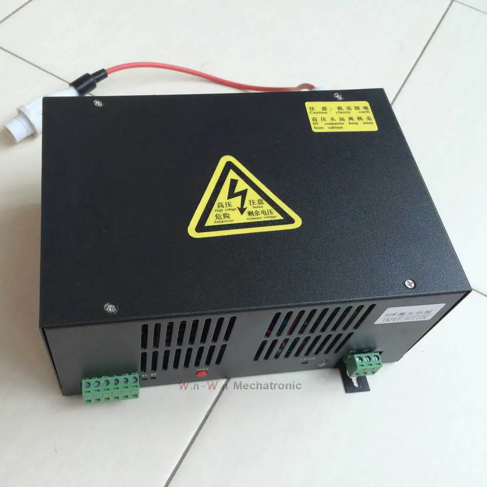 

HQ Professional 50W Power Supply for CO2 Laser Engraver Cutter Machine 110V