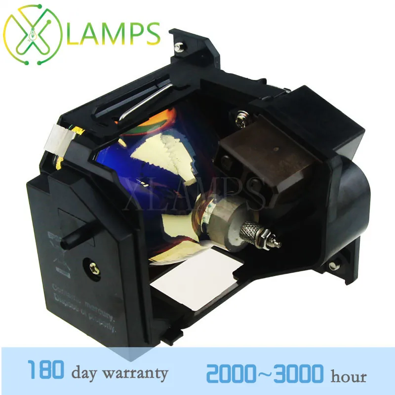 Совместимая лампа для проектора ELPLP12/ V13H010L12 с кожухом для EMP5600 EMP5600p EMP7600 EMP7600p EMP7700 EMP7700P on.