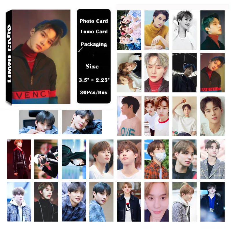 KPOP NCT127 NCT U альбом самодельная бумага ломо карты фото карта постер HD Фотокарта 30