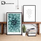 Цветок мотивационные Плакаты Цитата стены Книги по искусству отпечатки на холсте Картины декоративного рисунка для Гостиная современные украшения дома