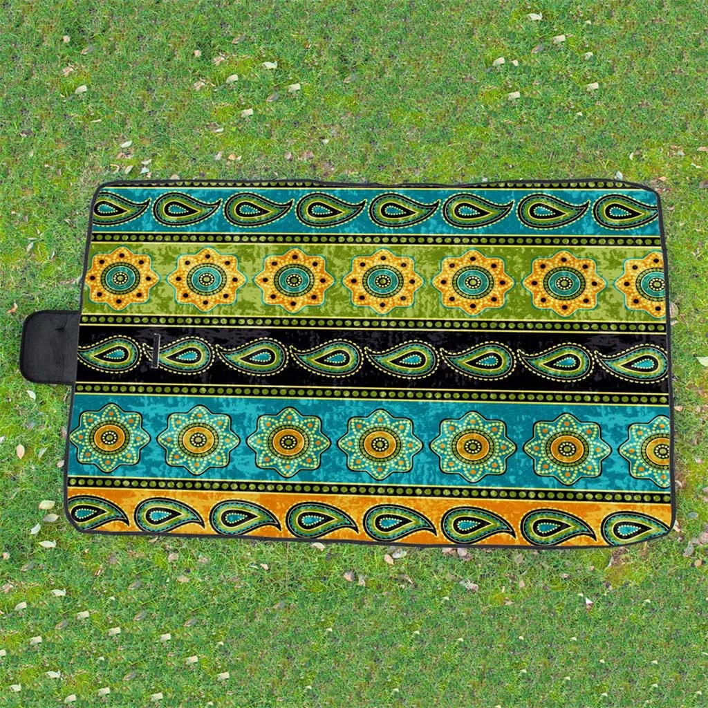 2019 Easter Handle Design 3D Digital Printing Full Polyester Oxford Cloth Picnic Mat camping mat Beac luftmatratze | Спорт и