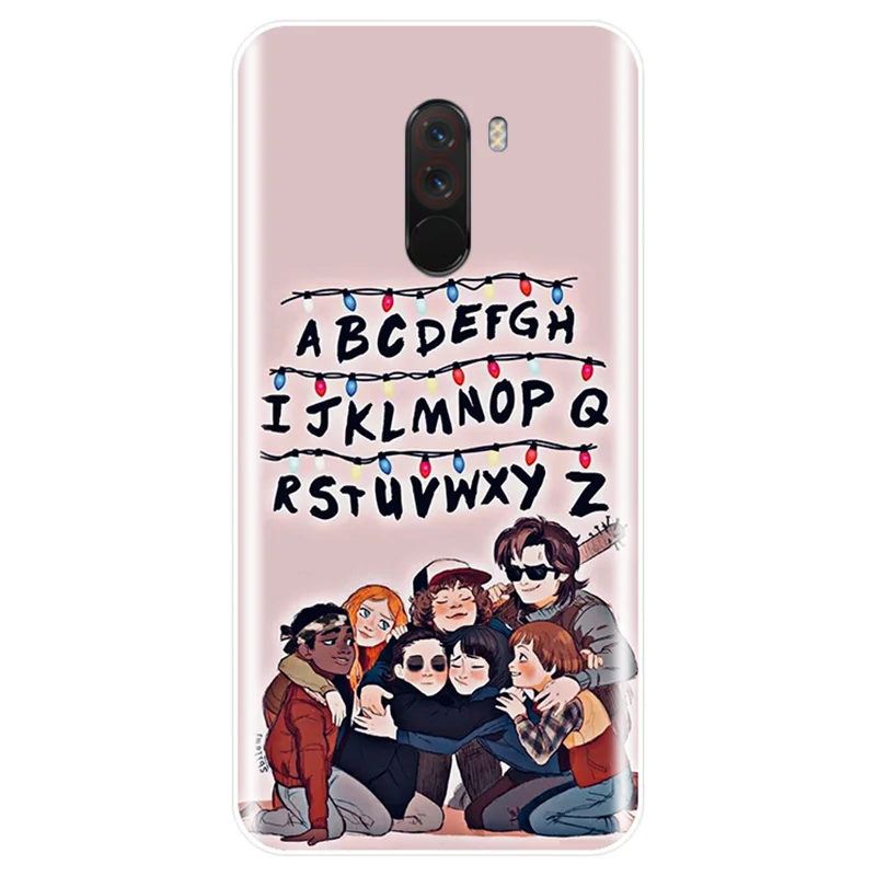 Чехол для телефона из ТПУ с надписью Keep must be очень странные дела модель 5 6 7 NOTE 4X 5A