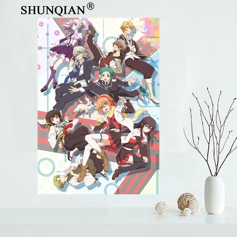 Лидер продаж! Холщовый плакат Yamada and the seven anime witches для домашнего декора живопись