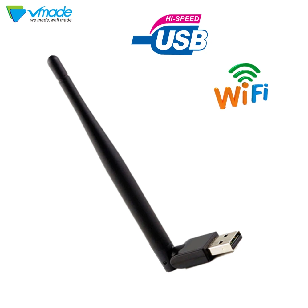 ТВ приставка DVB T2 S2 Мини Wi Fi адаптер 150 м MTK7601 беспроводной USB ресивер 802.11n/g/b LAN с