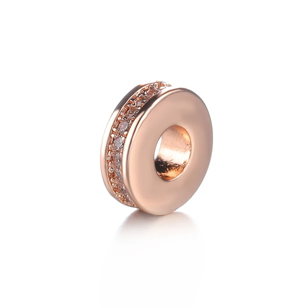 Фурнитура для женских ювелирных изделий металлические разделители 9 мм бусины