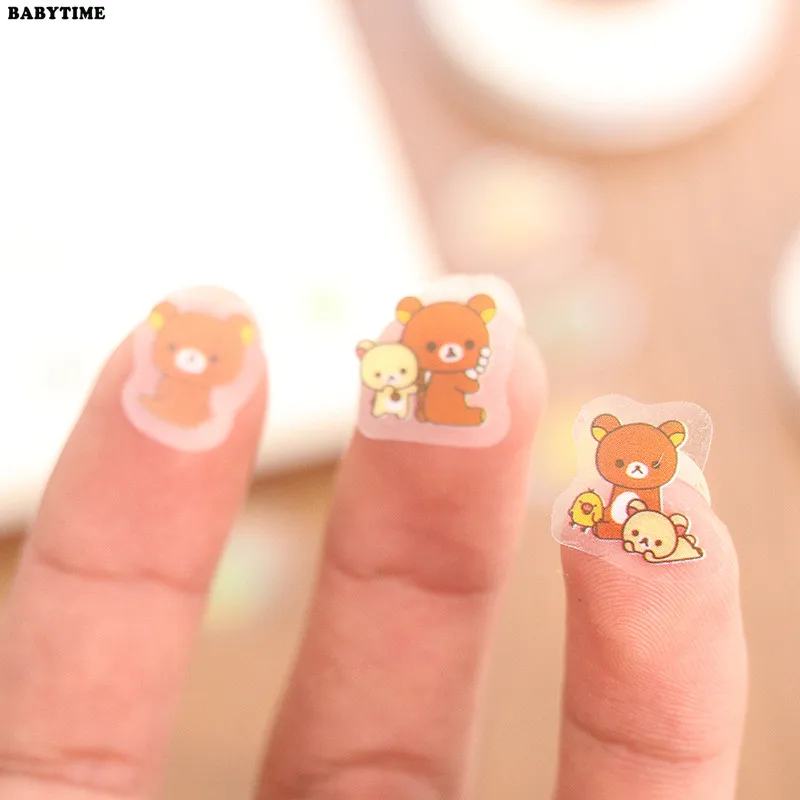 160 шт./2 упаковки Симпатичные Rilakkuma дневник Стикеры Kawaii Наклейки для детей