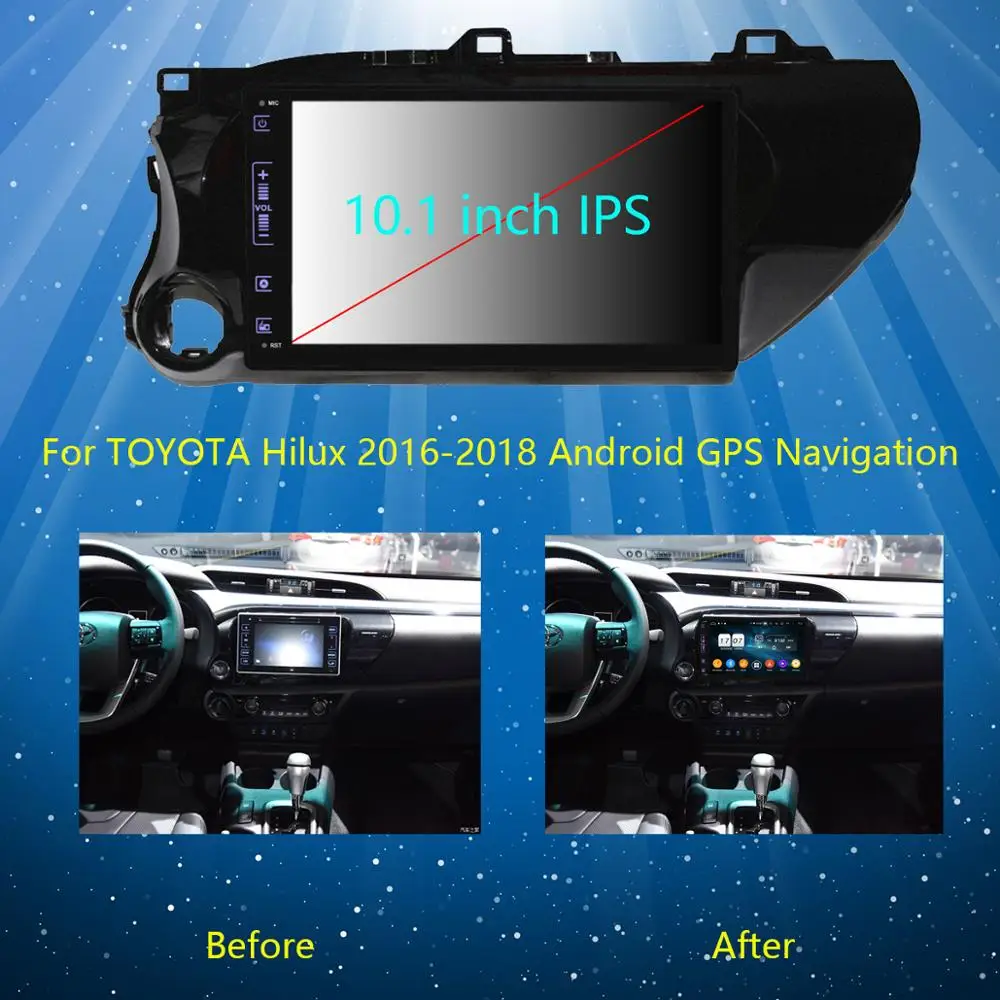 Автомобильный DVD плеер GPS навигатор экран 10 1 дюйма IPS 8 ядер 4 Гб ОЗУ 64 ПЗУ Android 9 0 для
