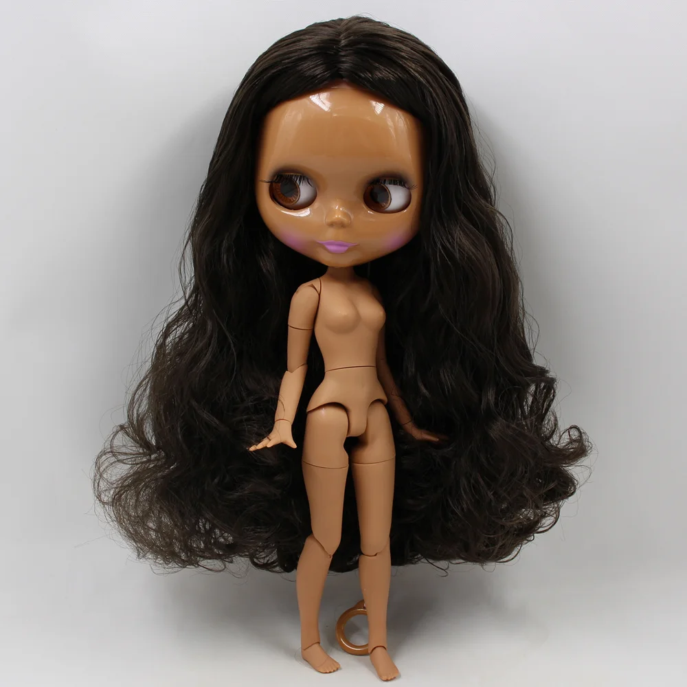 

ICY DBS Blyth doll No.950 Black hair JOINT body Chocolate skin 1/6 BJD