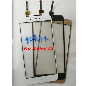 10x 5 0 mobile phone glass touch screen panel for xiaomi redmi 4x touchscreen sensor outer glass lens replacement parts free global shipping