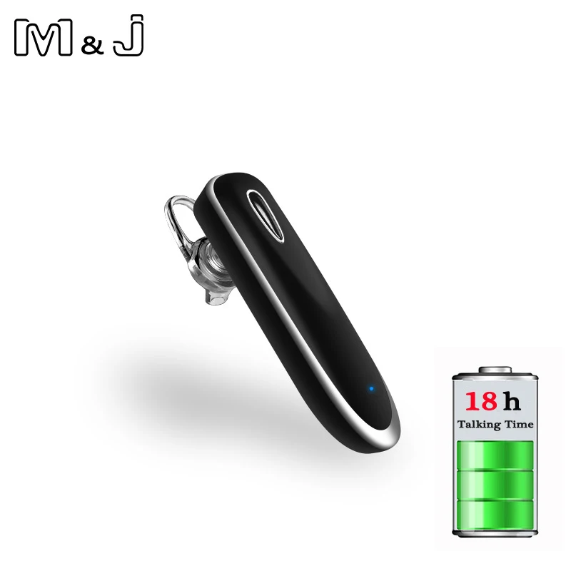 Беспроводная стереогарнитура M & J F14 Bluetooth наушники в деловом стиле HD микрофон