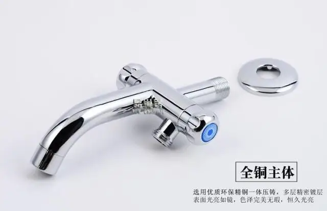 The new all-copper single cold longer taps with a washing machine faucet mop pool links leading dual-use interfaces | Обустройство