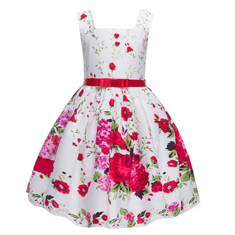 Для девочек праздничное вечернее платье Дети Лето 2017 г. без рукавов принцессы для