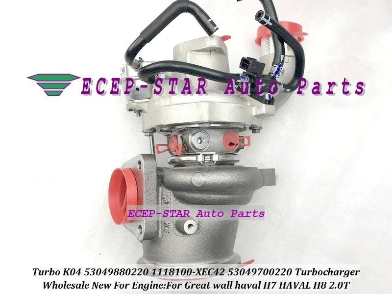 Турбокомпрессор Turbo K04 53049880220 1118100 XEC42 53049700220 1118100XEC42 оригинального качества для Great