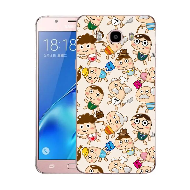 QMSWEI Soft Tpu Clear Phone Case For Samsung Galaxy A3 A5 2017 2016 prime J1 J2 J5 J3 J7 Watermelon Bear Fish Silicone |