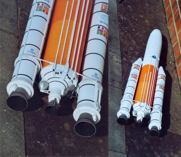 73 см Ariane Rocket 3D бумажная модель Сделай Сам наука и техника космическая Студенческая головоломка ручной класс оригами бумажное ремесло