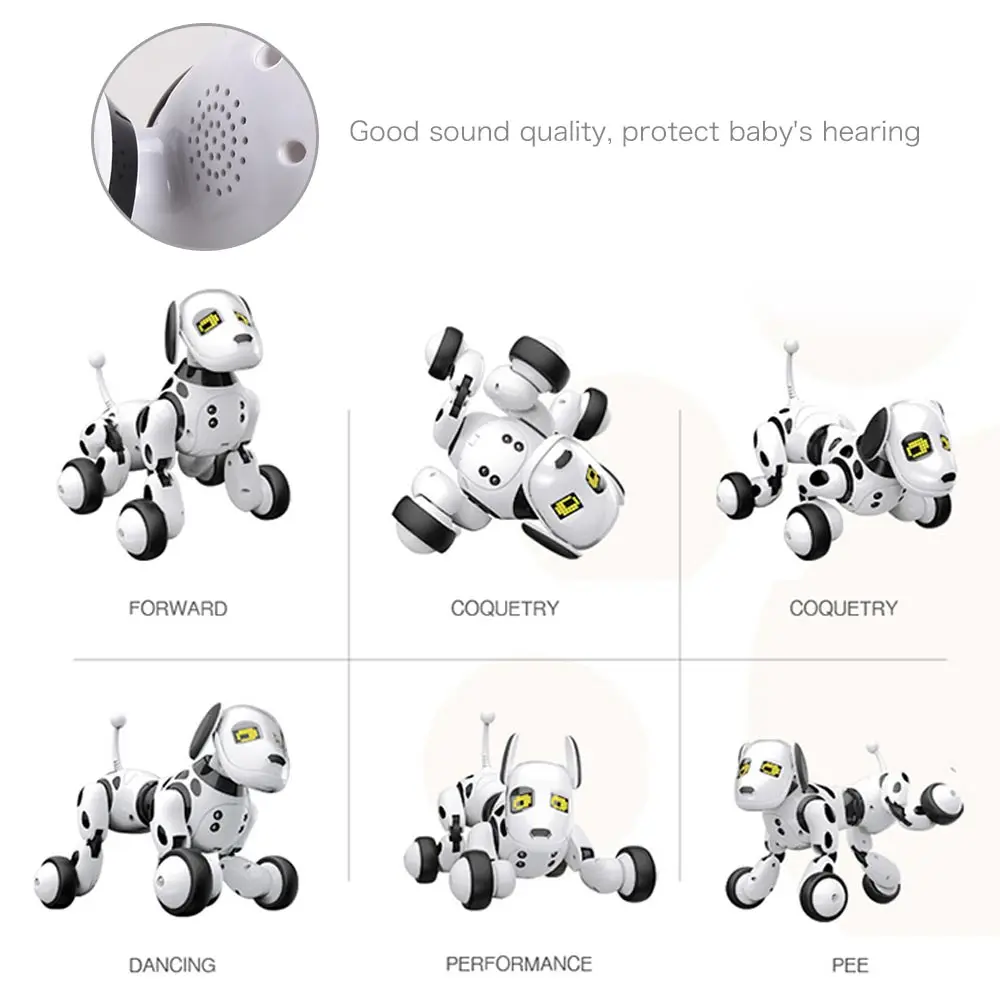 Aiboduo Интеллектуальный RC робот собака игрушка умная Детская милые животные