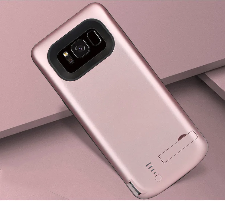 Тонкий ударопрочный чехол для зарядки аккумулятора 6500 мАч для samsung Galaxy S8 S9 Plus Note 8 Внешний перезаряжаемый внешний аккумулятор