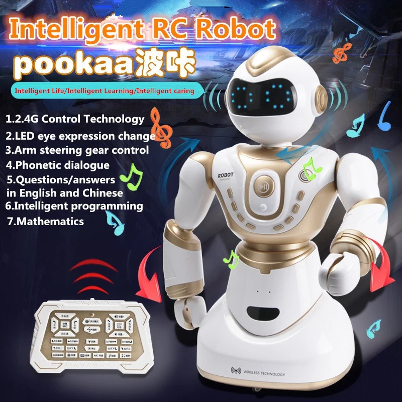 2018 Humanoid робот умный игрушка 2850 2 4G Dialog Программирование образование для родителей