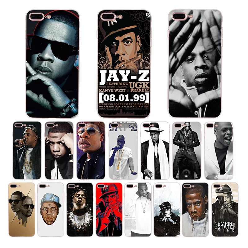 

Pop rapper singer JAY-Z soft cover for iphone x phone case xr xs max 8 6s 7 6 plus 5s 5 se silicone shell fitted Funda TPU Coque