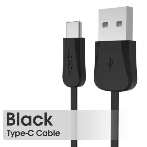 MOXOM usb type-C кабель для samsung S9 S8 USB C кабель для мобильного телефона для Xiaomi mi9 Redmi note 7 кабель для быстрой зарядки type C - Цвет: CC-79BT