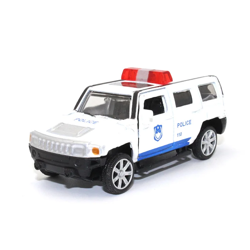 TC 1: 64 Литой Сплав модель автомобиля Hummer H2 детские игрушки открыть дверь вытянуть