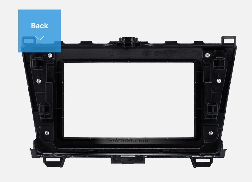 Seicane 2DIN автомобильный DVD стерео панель радио фасции Для 2009 2010 2011-2013 Mazda 6 Dash Mount пластиковая металлическая рамка UV серебристый черный