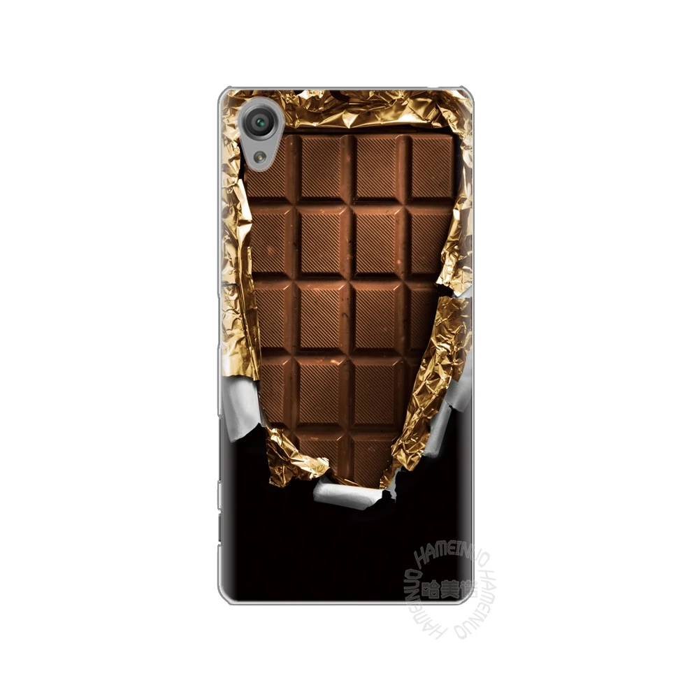 HAMEINUO пакет шоколадной еды русский чехол для телефона sony xperia C6 XA1 XA ULTRA X XP L1 compact