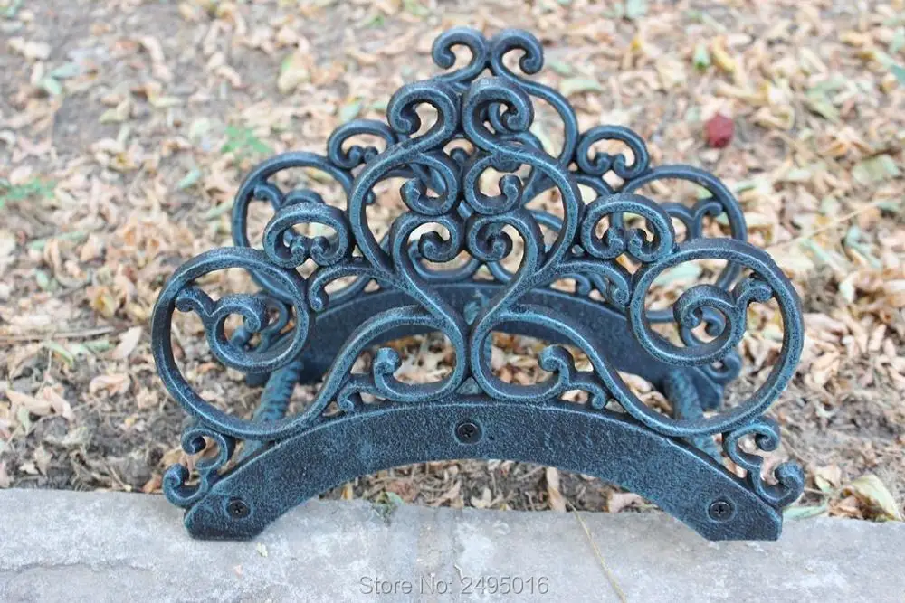 Чугунный держатель для шланга труб катушки веревки сада двора патио газона