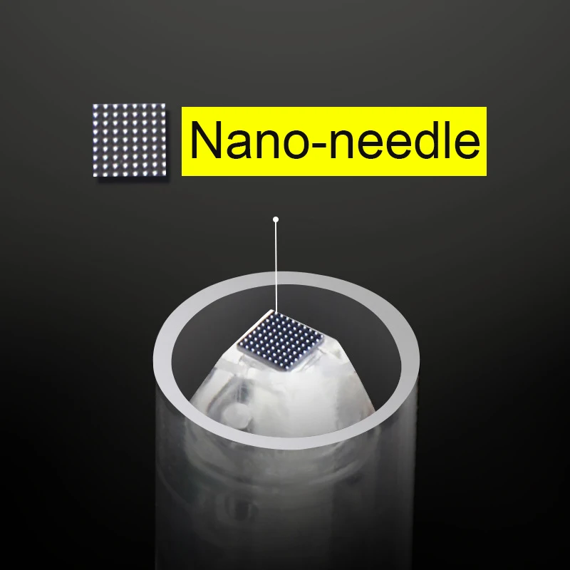 Персональный инструмент для ухода за кожей лица нано микро-needling массажер косметика для лица проблемы улучшает текстуру кожи и тонус