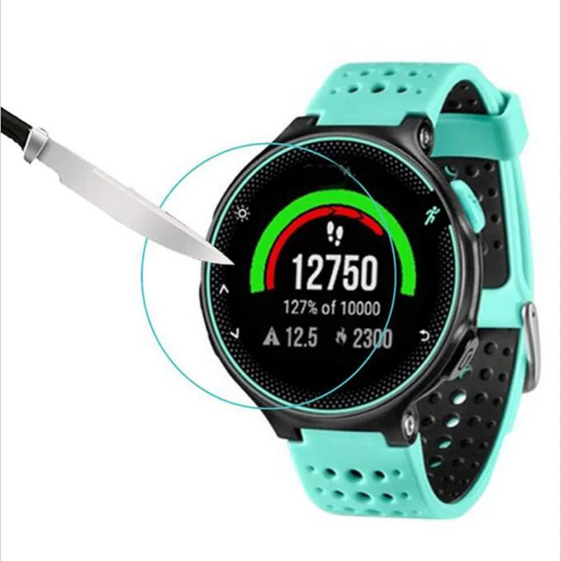 

Ultra Clear Tempered Glass Protective Film Guard For Garmin Forerunner 235 Smart Watch Toughened Display Screen Protector Cover
